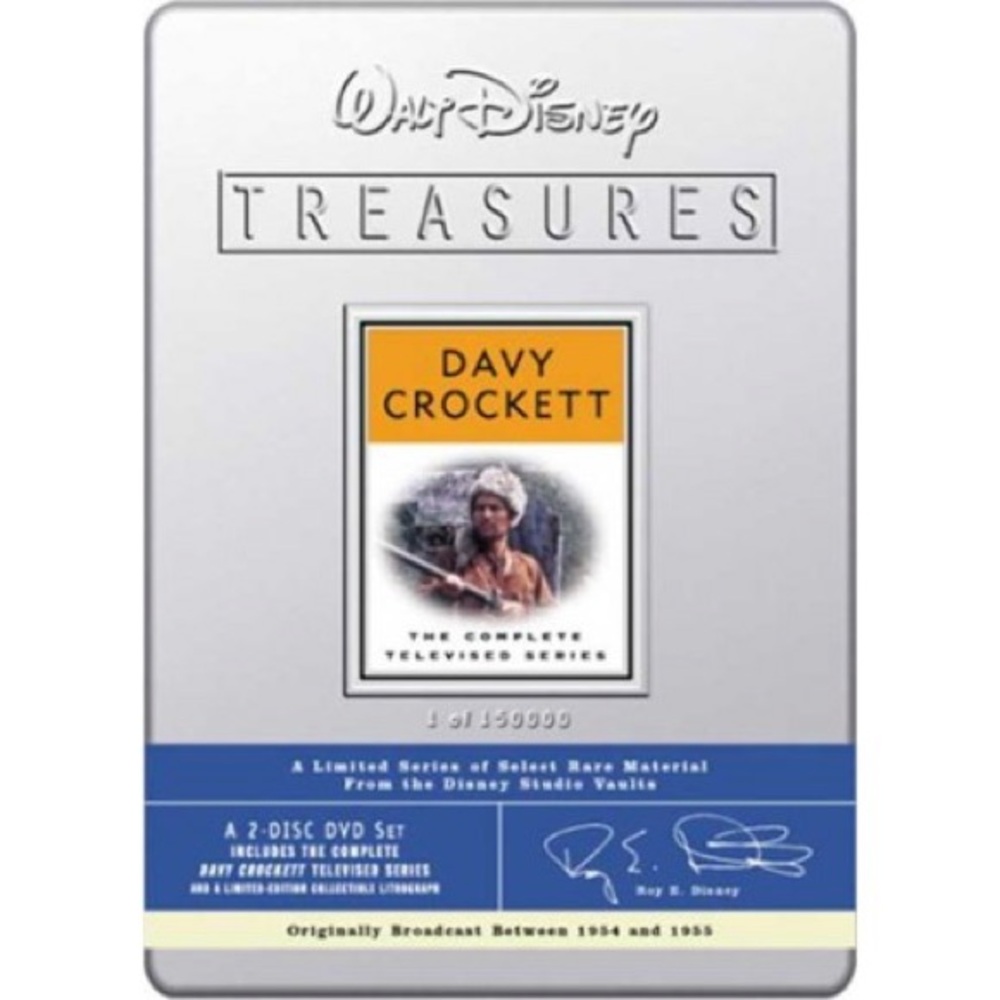 Walt Disney Treasures Davy Crockett Tin Box Set